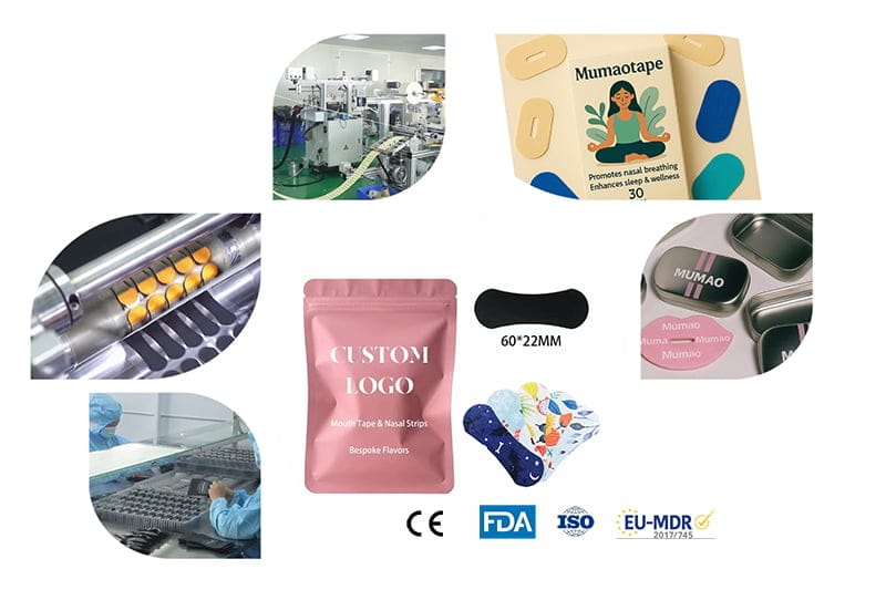 ISO 13485 Certified Nasal Strips Manufacturing Facility - OEM Production Line