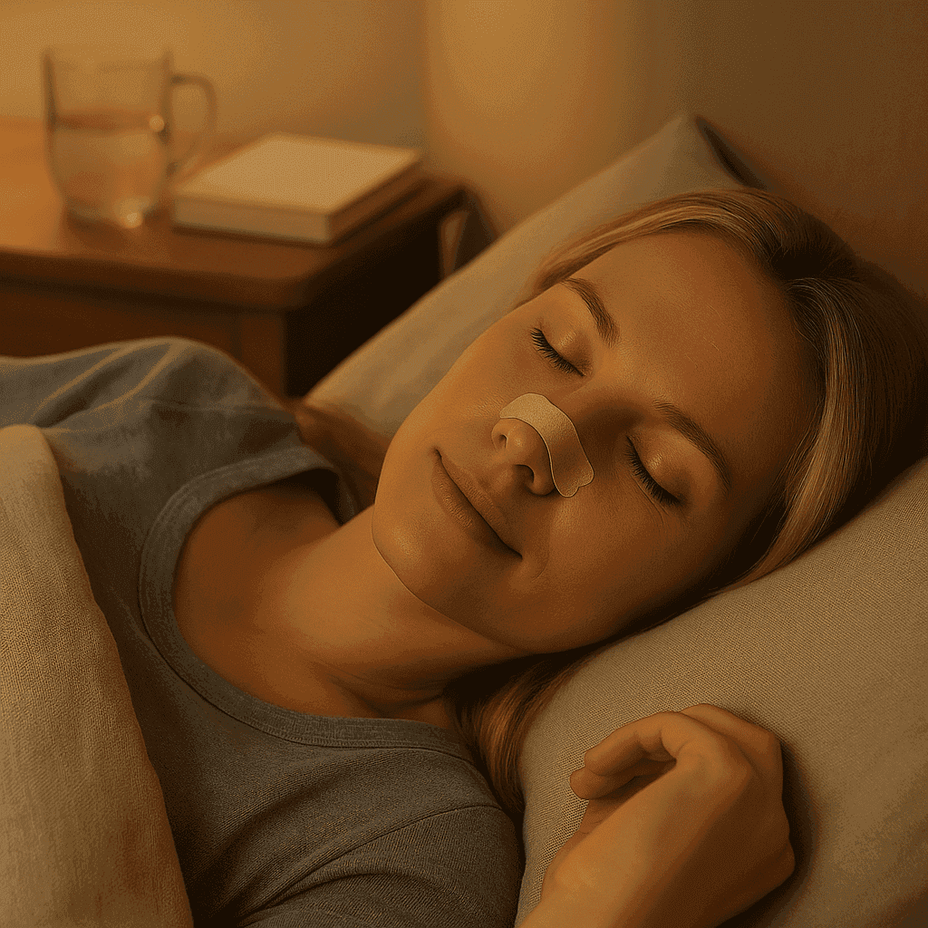 Gentle adhesion nasal strip