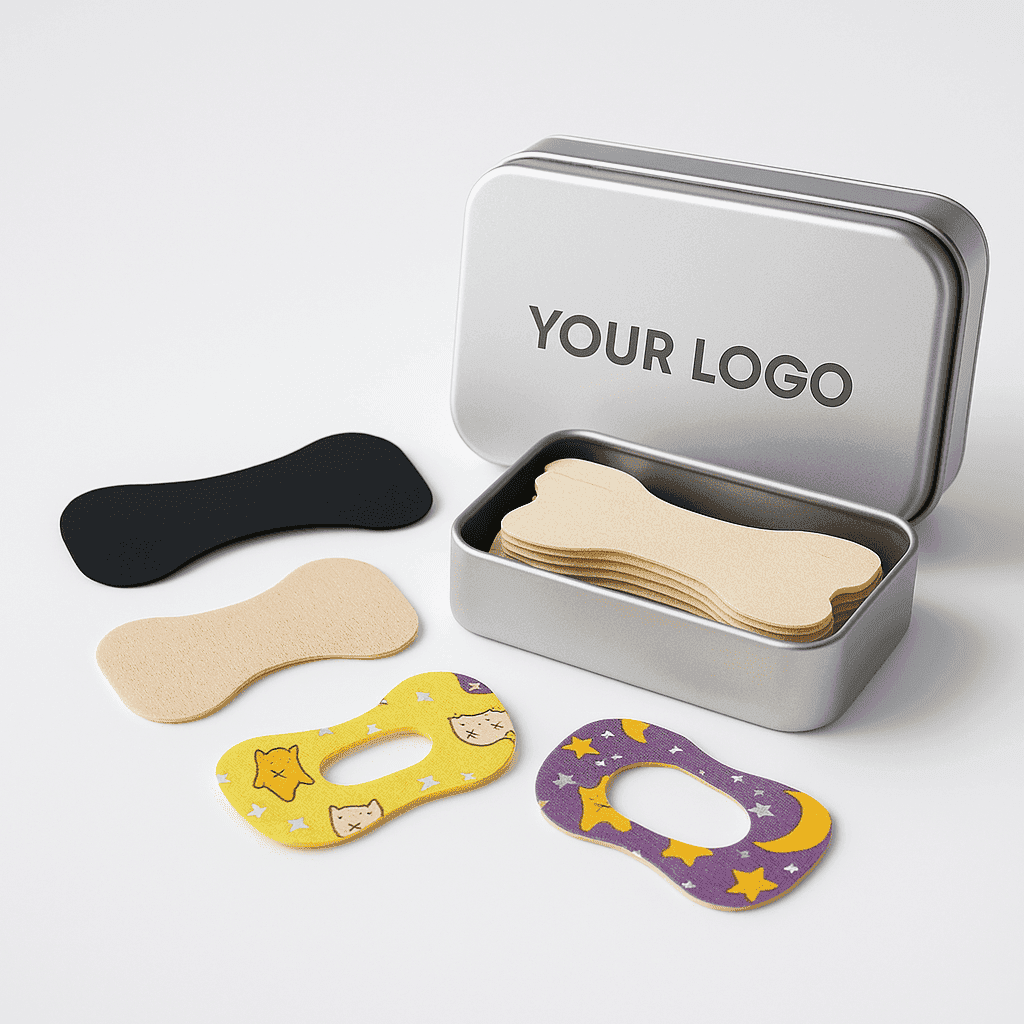 Custom branded nasal strips and mouth tapes