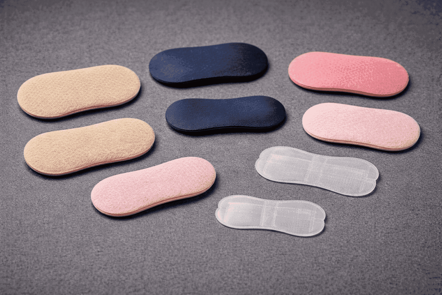 Silk-like synthetic backing