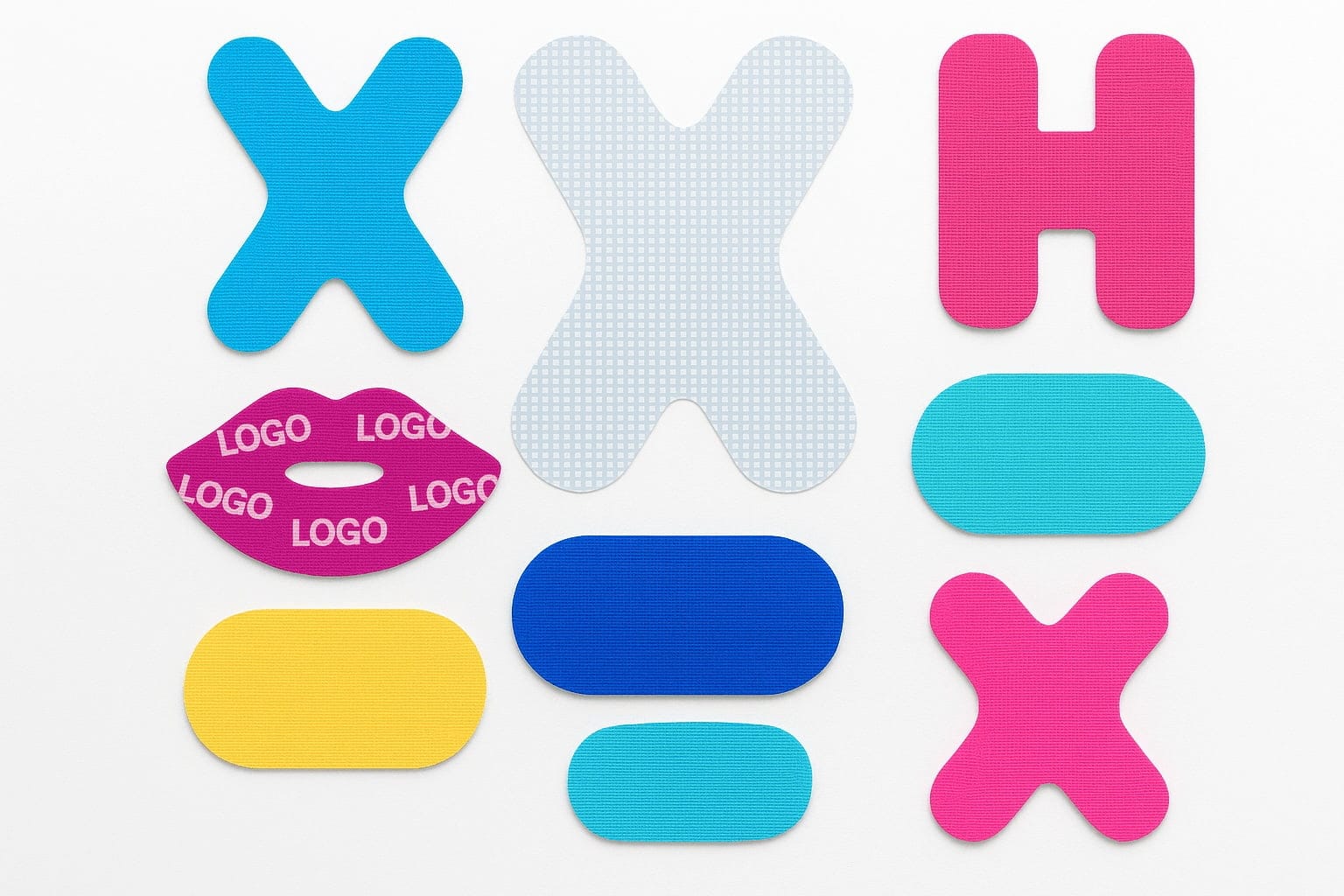 Mouth Tapes on a production line in a cleanroom environment