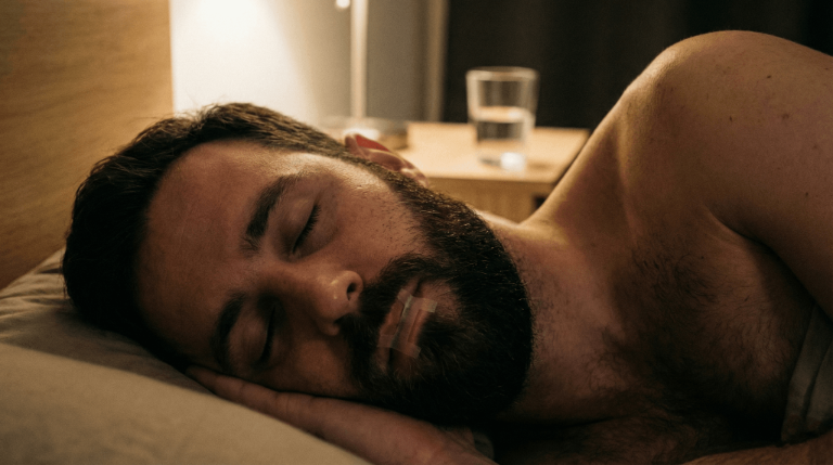 How to Use Mouth Tape with a Beard: Sleep Better & No Pain